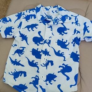 Dinosaur dress shirt